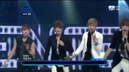 [perf] 04.08.11 Teen Top - No More Perfume On You - M! Countdown