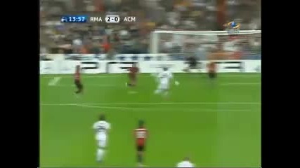 Реал Мадрид 2:0 Милан Месут Йозил шампионска лига 19 октомври 2010 