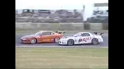 Rx7 vs Silvia S15 - Drifting 