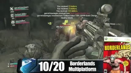 G*t Release Calendar Games of October 2009