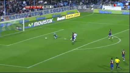 Zaragoza - Fc Barcelona Liga Football Video Highlights 