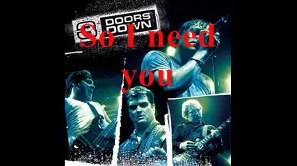 3 Doors Down - Cant Let You Go 