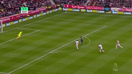 Стоук Сити - Тотнъм 0:0 /първо полувреме/