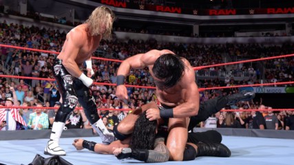Dolph Ziggler & Drew McIntyre attack Roman Reigns: Raw, July 2, 2018