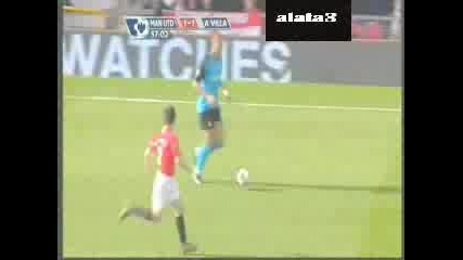 manchester united 3 - 2 aston villa