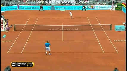 Dolgopolov vs Nadal - The Best Two Dolgopolov's Drop Shots Ever!