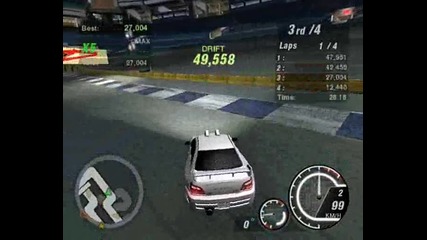 subaru drifting