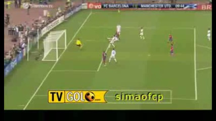Барселона - Манчестър Юнайтед 2:0 Супер Гол На Самуел Ето`o
