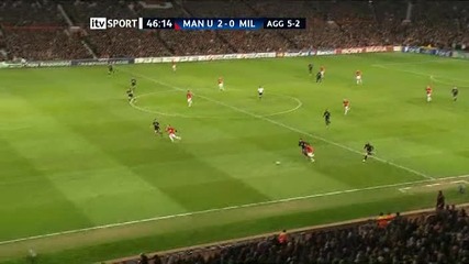 Манчестър Юнайтед 4 - 0 Милан Уейн Рууни Супер Гол *hq*