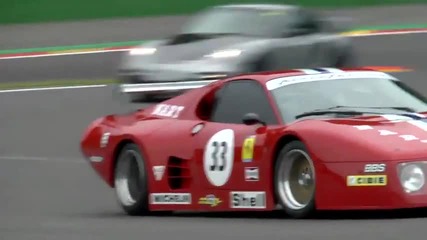 1979 Ferrari 512 Bblm Pure Acceleration & Downshift Sound at Spa