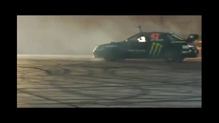 Ken Block Gymkhana Practice