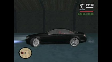 Mercedes Cl500 Gtsa Black