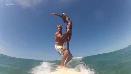 Страхотна гимнастика на сърф