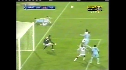 2008 Udinese (italy) 2-tottenham (england) 0