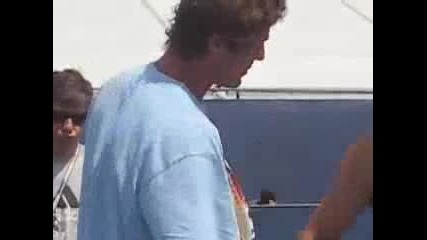 US Open 2008 : Тренировка На Сафин