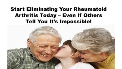 Treatment Of Rheumatoid Arthritis