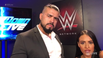 Andrade "Cien" Almas & Zelina Vega have a warning for Team Blue: SmackDown LIVE, June 26, 2018