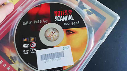 Българското Dvd издание на Записки по един скандал (2006) Александра видео 2007