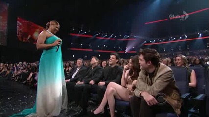 Peoples Choice Awards 2011 Queen Latifah & Twilight Cast 