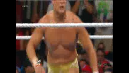 Dolph Ziggler губи чрез дискфалификация от Alberto Del Rio заради Aj Lee - Money In The Bank 2013