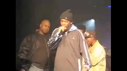 Gza & Popa Wu - Odb - Shimmy Shimmy Ya Live 12.14.07 