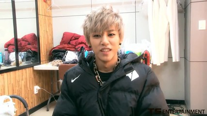 (bg subs) B. A. P's 1st Anniversary Message - Daehyun & Youngjae