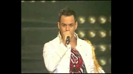 Greek Idol Giorgos Ntouros You give me a bad name Live 5