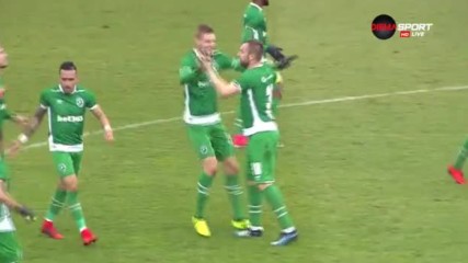 Брилянт от Моци за 1:1 на Лудогорец срещу Витоша