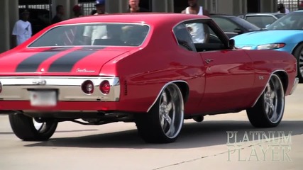 Chevelle Ss On Staggered Rims- Georgia On My Mind Series