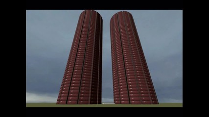 Gmod Towers Explosion - 1800 containers nuked 