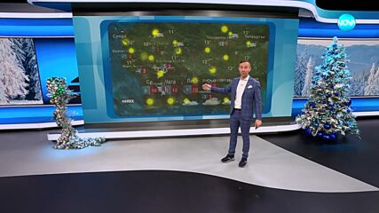 Прогноза за времето (31.12.2024 - обедна емисия)