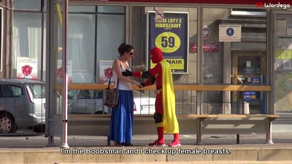 Boobs man