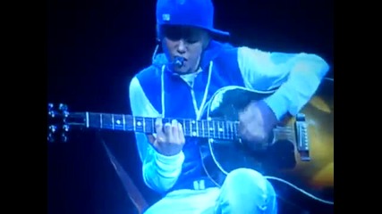 Justin Bieber - Never let you go наживо в Reno 18.07.2010 