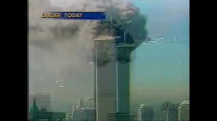 9_11 attack intense footage