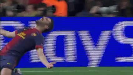 Барселона - Милан 3:0, Вия (55)
