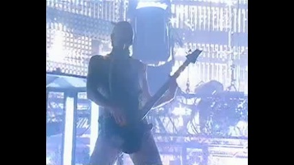Rammstein - Ich Will ( Live Mtv Europe Music Awards - Frankfurt - Germany 08 11 2001 ) 