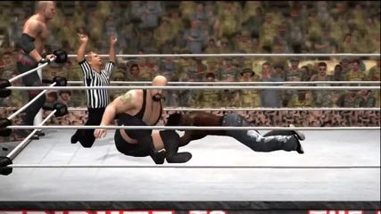 Wwe 12 Gameplay: The Miz & R-truth vs. Big Show & Kane (xbox 360) Ai vs. Ai