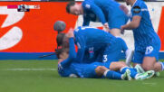 Goal by Brighton and Hove Albion
