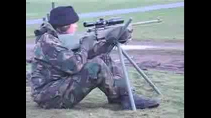 L96 British Army Sniper Rifle Uk