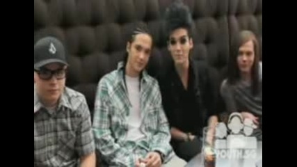 Tokio Hotel says Hi to the Singapore fanclub