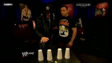 Крис Енджъл показва опасен номер на Сантино. | Raw 8/03/10 | 
