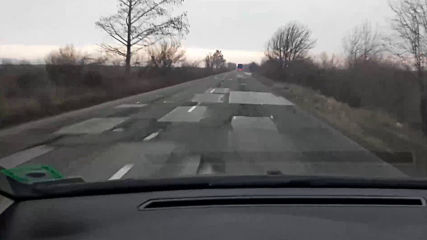 Амортизиран път, обходен на автомагистрала Тракия