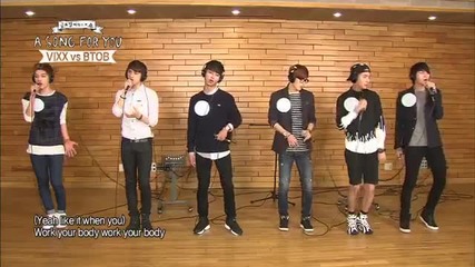 Global Request Show . Vixx ( 빅스 ) - Light Me Up ( 어둠 속을 밝혀줘 )