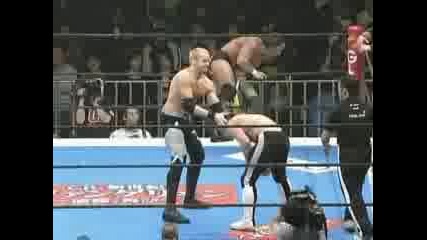 NJPW Vs. TNA Wrestling 04.01.08 Част 1