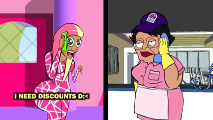 Nicki Minaj Prank Call (cartoon)