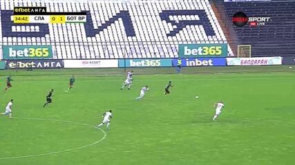 Славия - Ботев Враца 1:1 /първо полувреме/