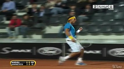Rafael Nadal Mr.passing Shots Rome 2010 hd 