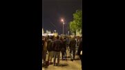 Победен митинг на партията "Тиса" след изборите в Унгария