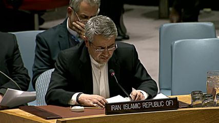 Iran: Iran's UN envoy blames Washington for inciting protests, cites 'long history of US bullying'
