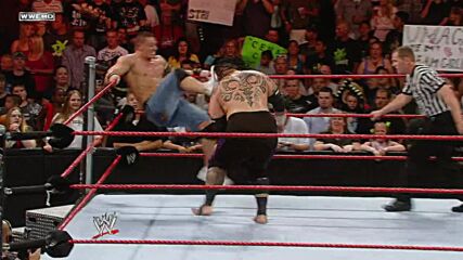 John Cena vs. Umaga - Street Fight: Raw, June 16, 2008 (Full Match)